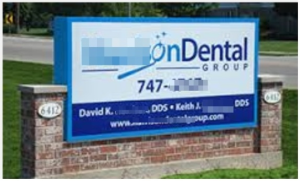 photo 2 300x181 Dental Signage – 5 Rules for Great Dental Office Signs