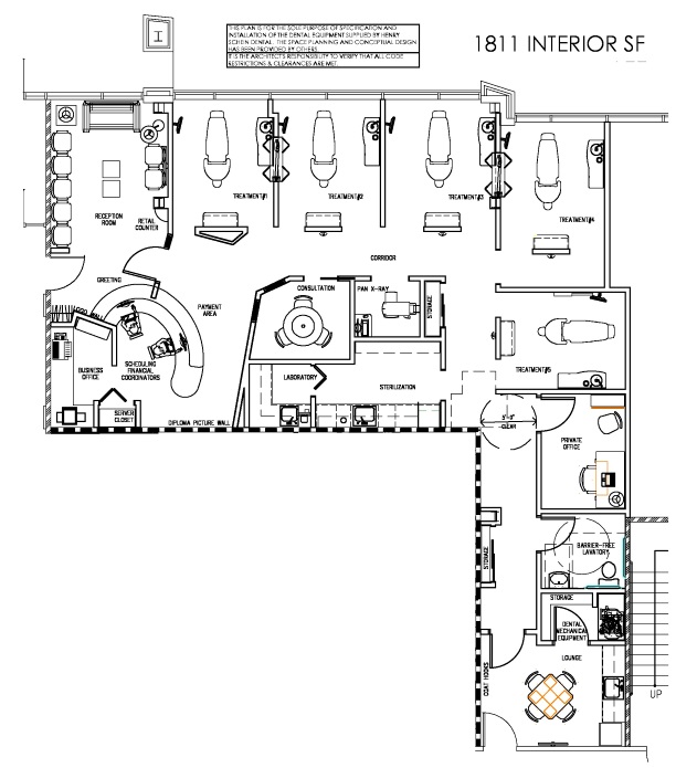 Lee - Dental Office Design Floor Plan
