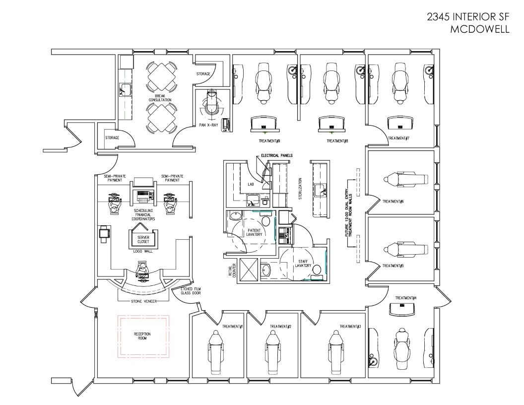 McDowell - Dental Office Design Floor Plan